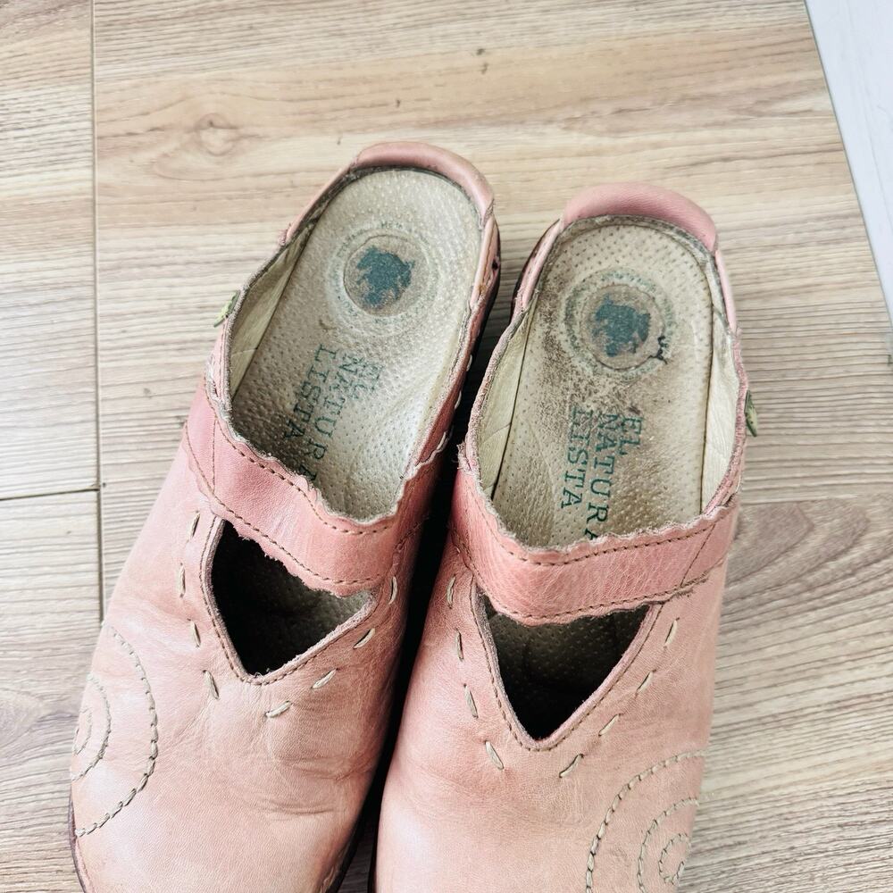 El Naturalista Yggdrasil clogs Pink Women’s Size 7 - Picture 9 of 11